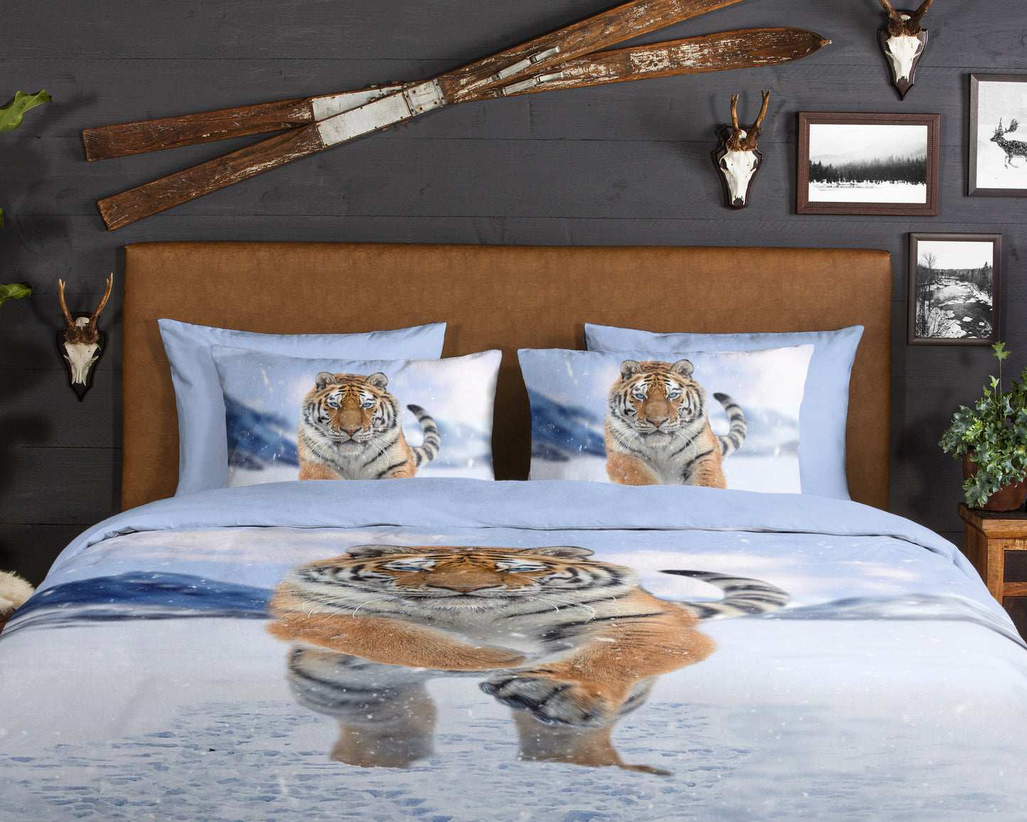 Dekbedovertrek Good Morning Flanel Zelda - Lits jumeaux 240x200/220 cm