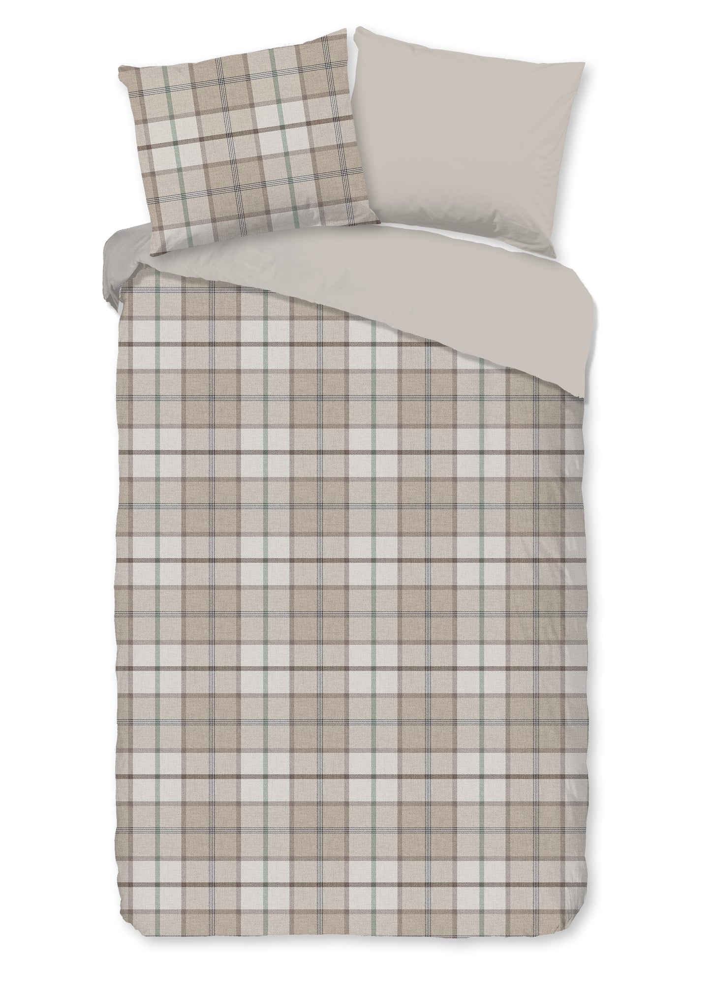 Dekbedovertrek Good Morning Flanel Bernardus - 1 persoons 140Ã—200/220 cm