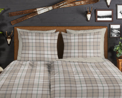 Dekbedovertrek Good Morning Flanel Bernardus - Duitsland 155x220 + 1* 80x80 cm