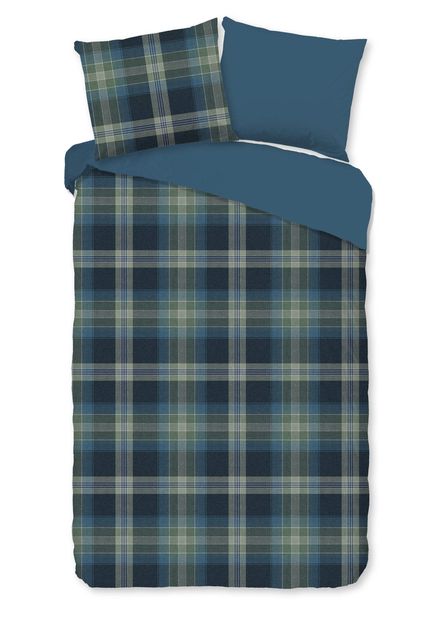 Dekbedovertrek Pure microvezel Jan - 1 persoons 140Ã—200/220 cm