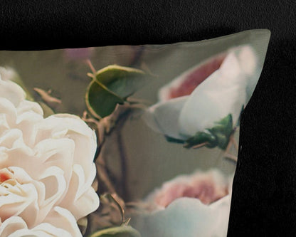 Dekbedovertrek Pure microvezel White Roses - 1 persoons 140Ã—200/220 cm