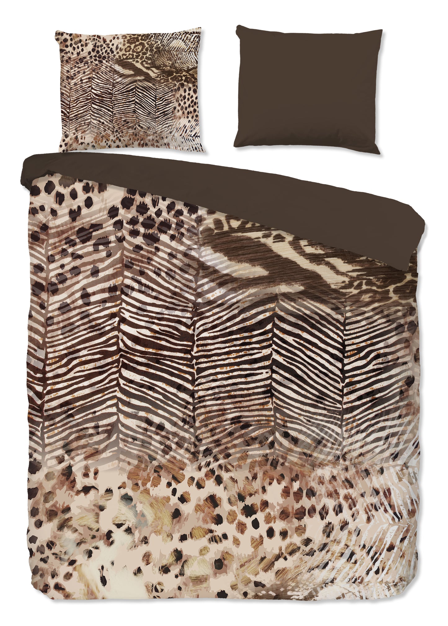 Dekbedovertrek Pure microvezel Skins - 2 persoons 200x200/220 cm