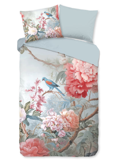 Dekbedovertrek Good Morning Birdie - 1 persoons 140Ã—200/220 cm