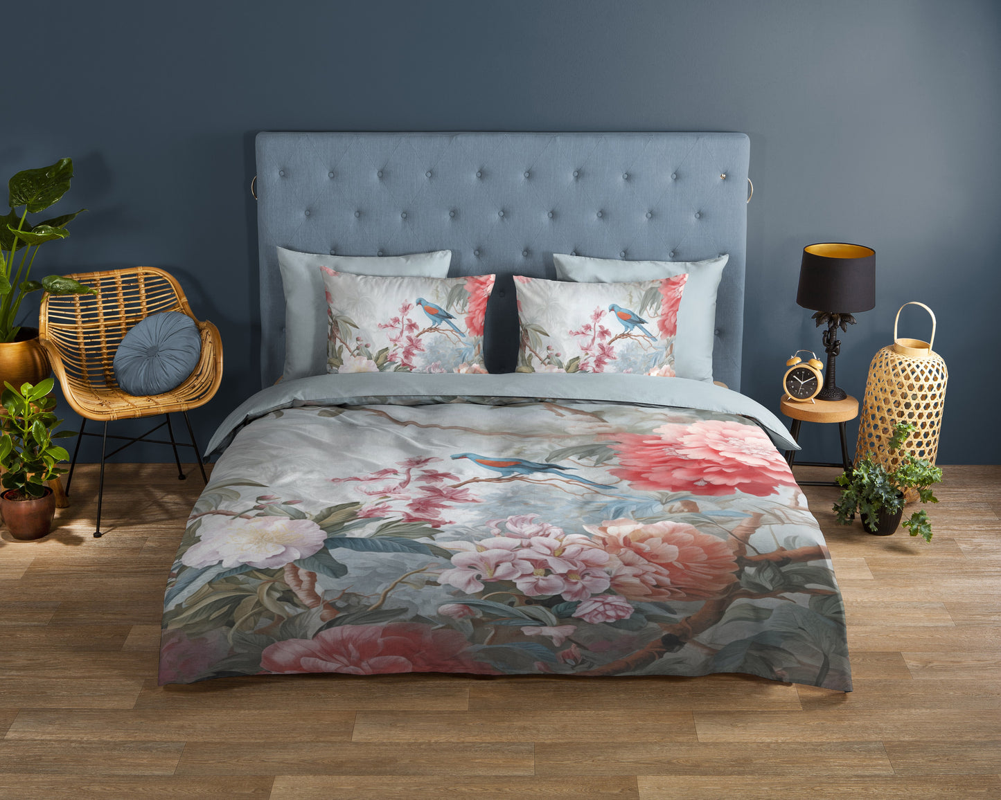 Dekbedovertrek Good Morning Birdie - Lits jumeaux 240x200/220 cm
