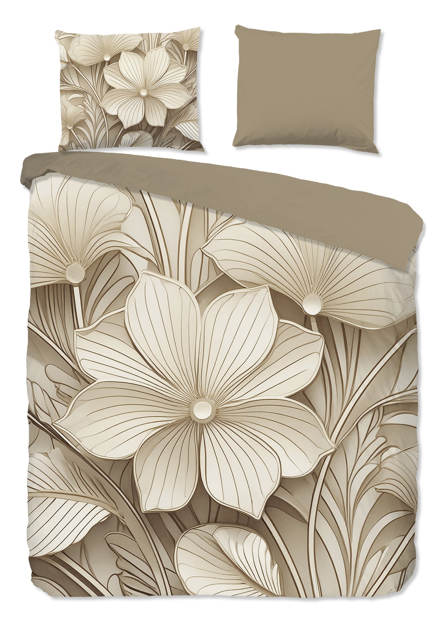 Dekbedovertrek Good Morning Artdeco - Lits jumeaux 240x200/220 cm