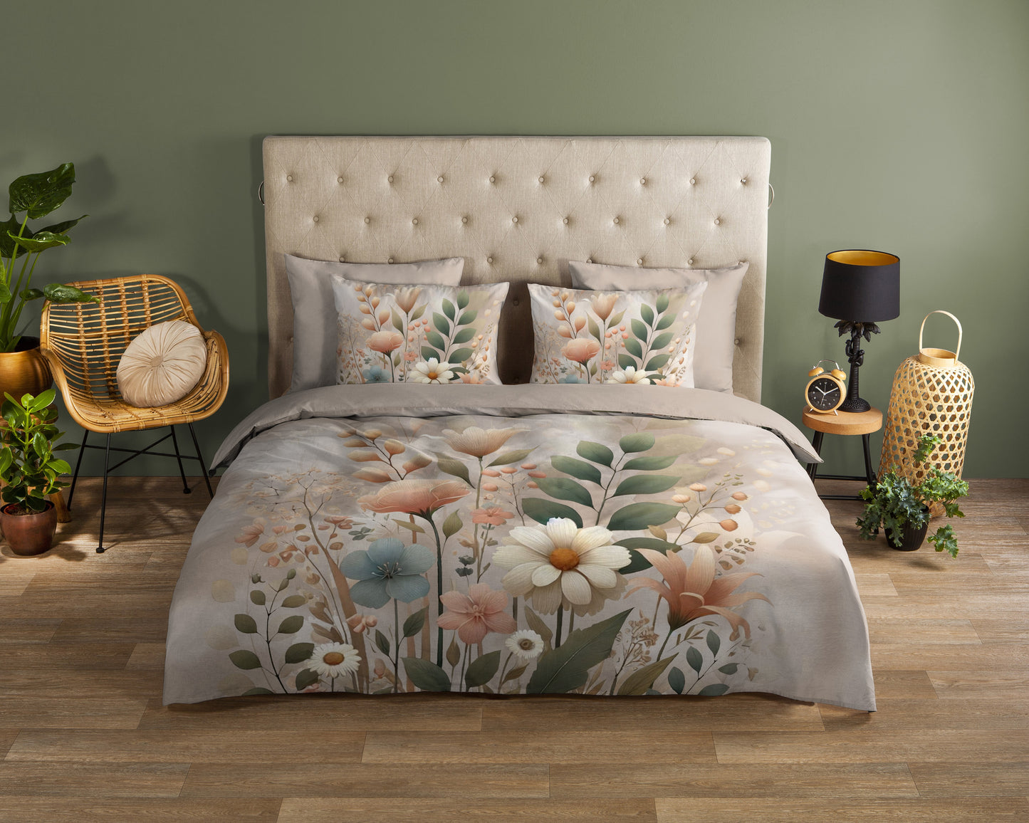 Dekbedovertrek Good Morning Ingrid - Lits jumeaux 240x200/220 cm