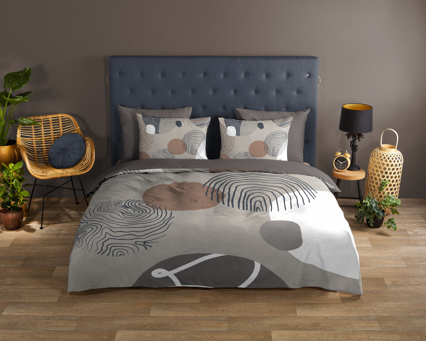 Dekbedovertrek Good Morning Hendrik - Lits jumeaux 240x200/220 cm
