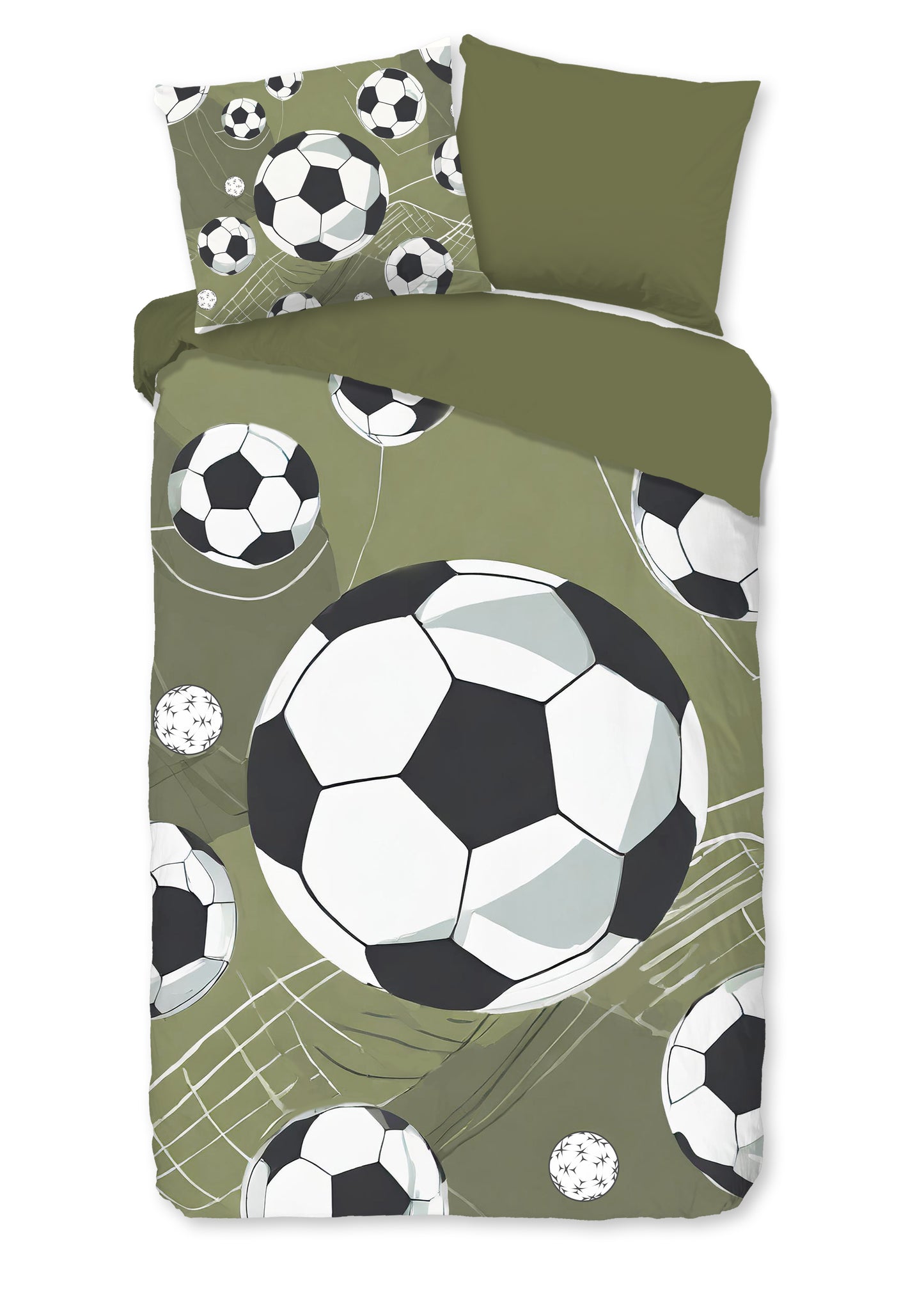 Kinderdekbedovertrek Pure microvezel Daan - 1 persoons 140Ã—200/220 cm