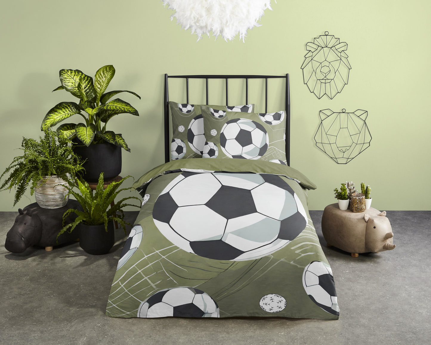 Kinderdekbedovertrek Pure microvezel Daan - 1 persoons 140Ã—200/220 cm