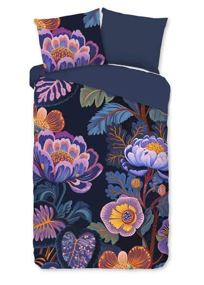 Dekbedovertrek Pure microvezel Sharira - 1 persoons 140Ã—200/220 cm