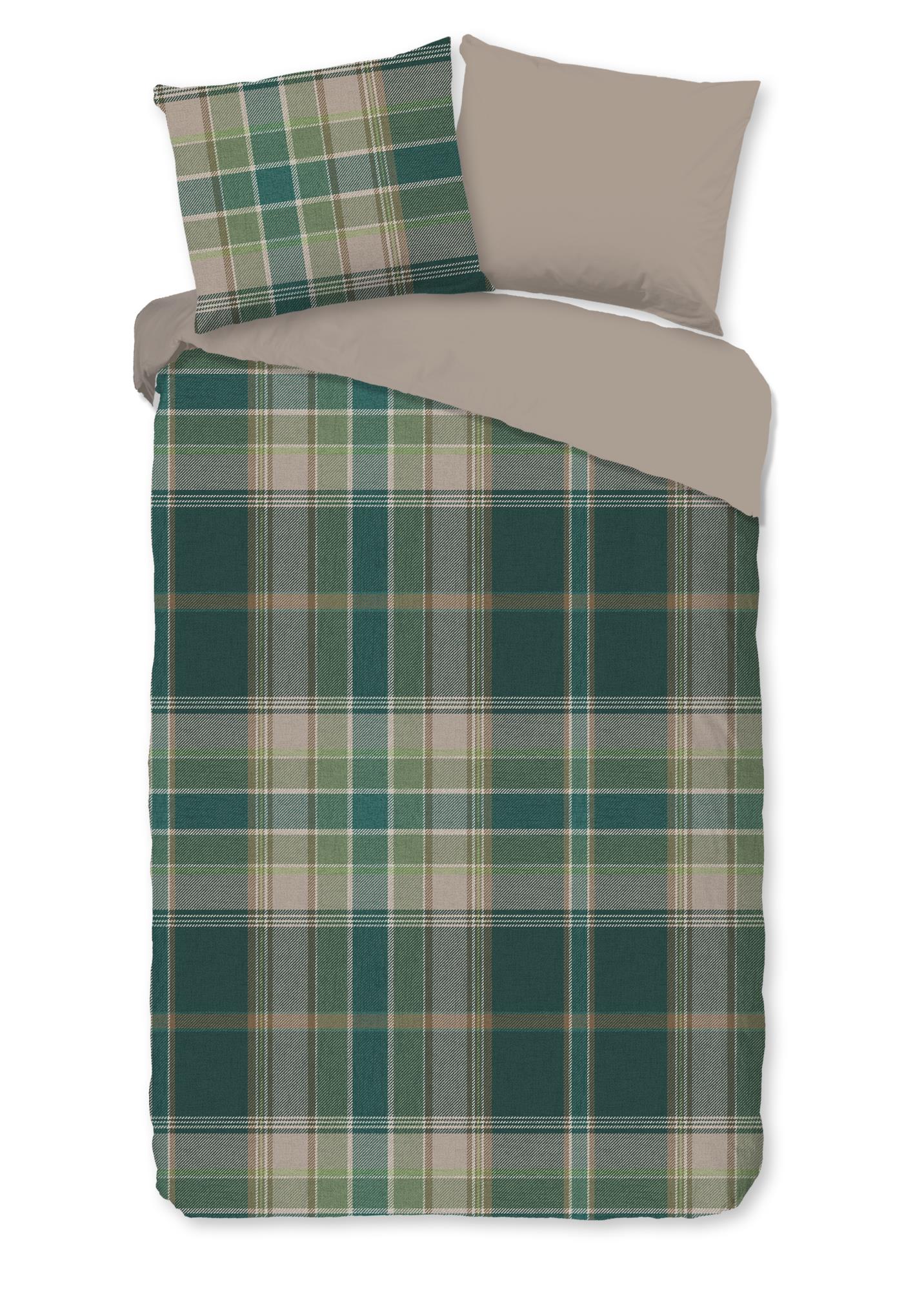 Dekbedovertrek Good Morning Flanel Dirkje - 1 persoons 140Ã—200/220 cm