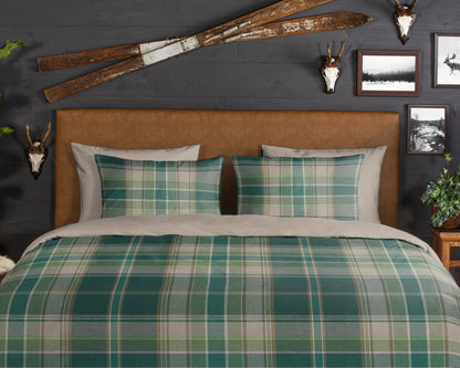 Dekbedovertrek Good Morning Flanel Dirkje - Lits jumeaux XL 260x200/220 cm