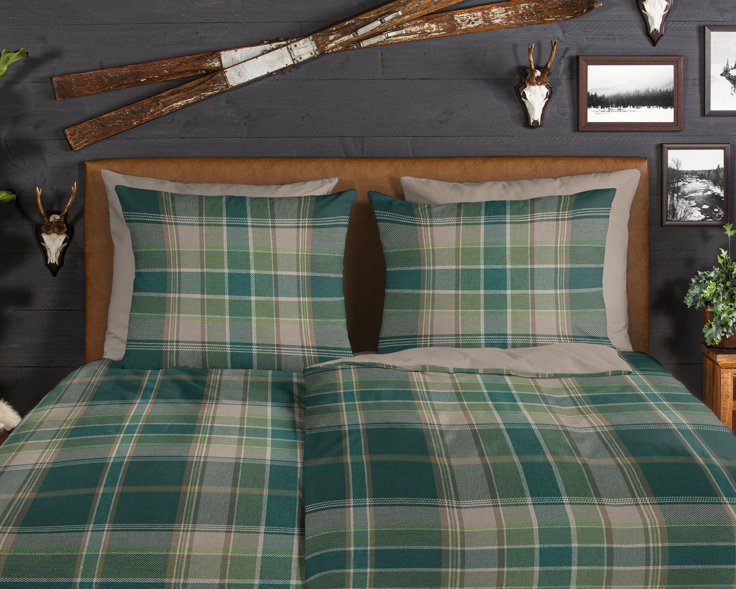 Dekbedovertrek Good Morning Flanel Dirkje - Duitsland 135x200 + 1* 80x80 cm
