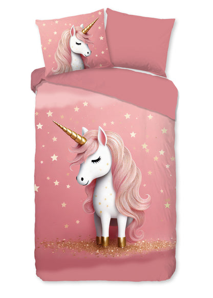 Kinderdekbedovertrek Pure Sparkles - 1 persoons 140Ã—200/220 cm