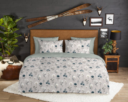 Dekbedovertrek Good Morning Gioia flanel - 1 persoons 140Ã—200/220 cm