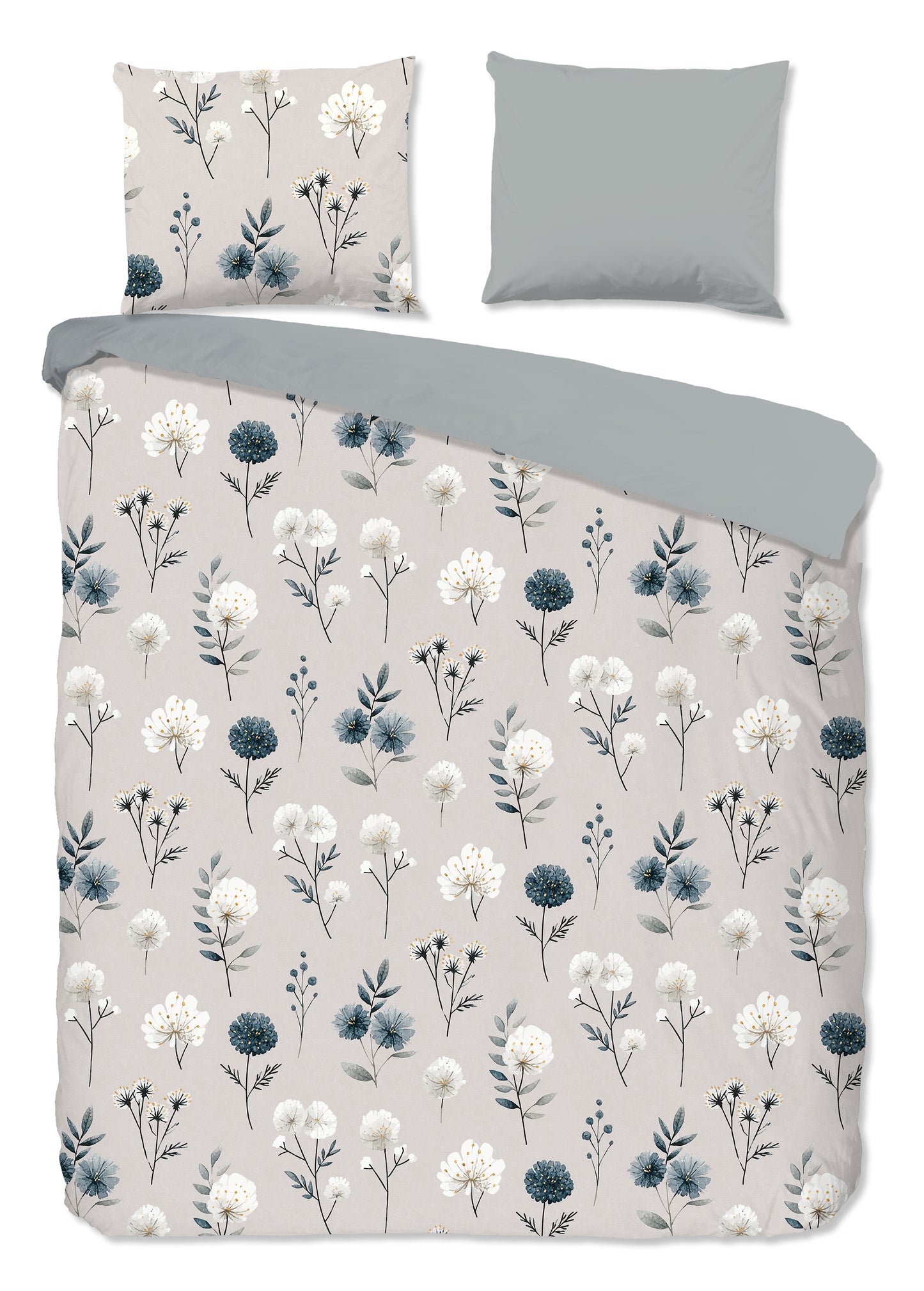 Dekbedovertrek Good Morning Gioia flanel - 2 persoons 200x200/220 cm