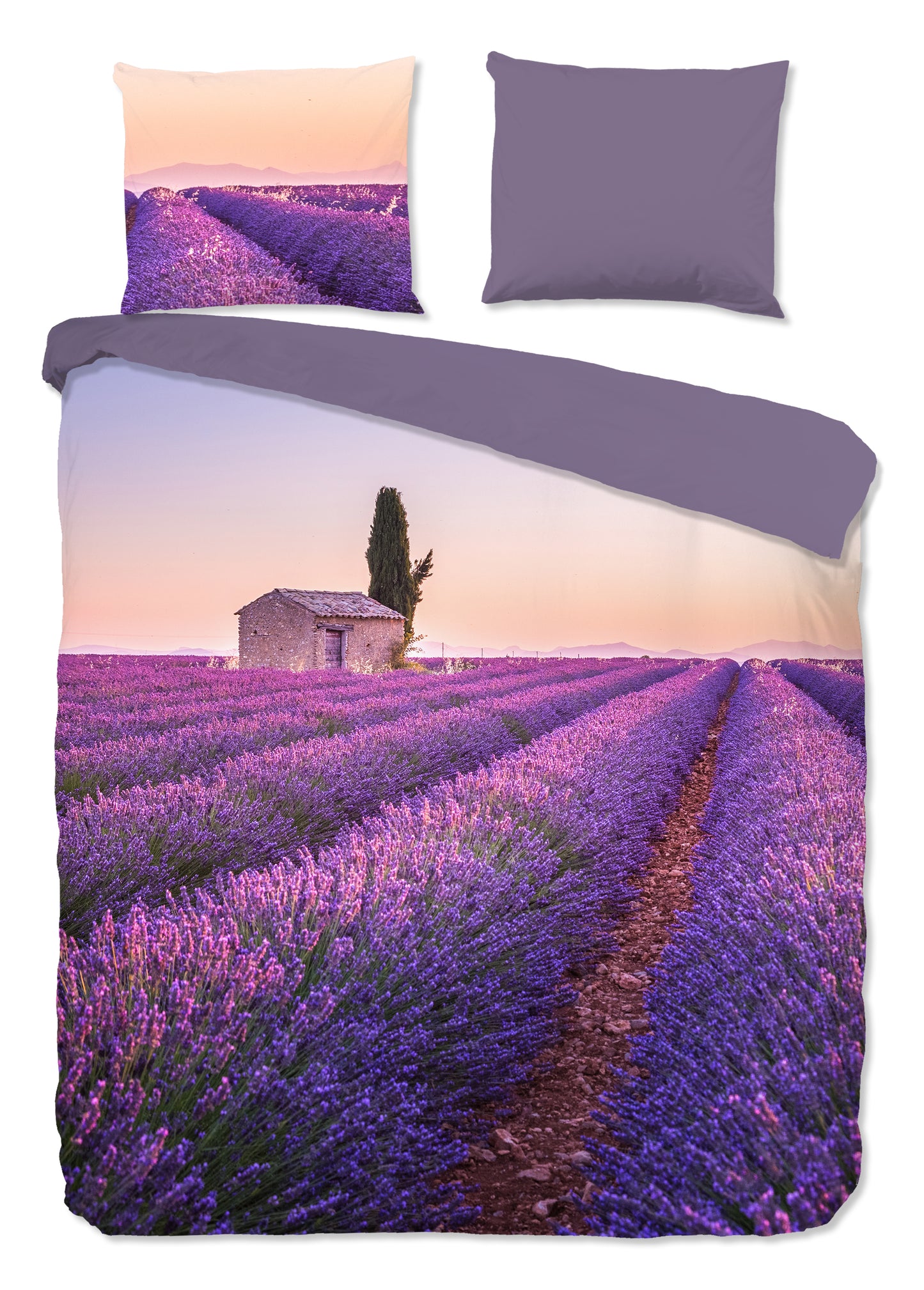 Dekbedovertrek Pure microvezel Lavender - 2 persoons 200x200/220 cm