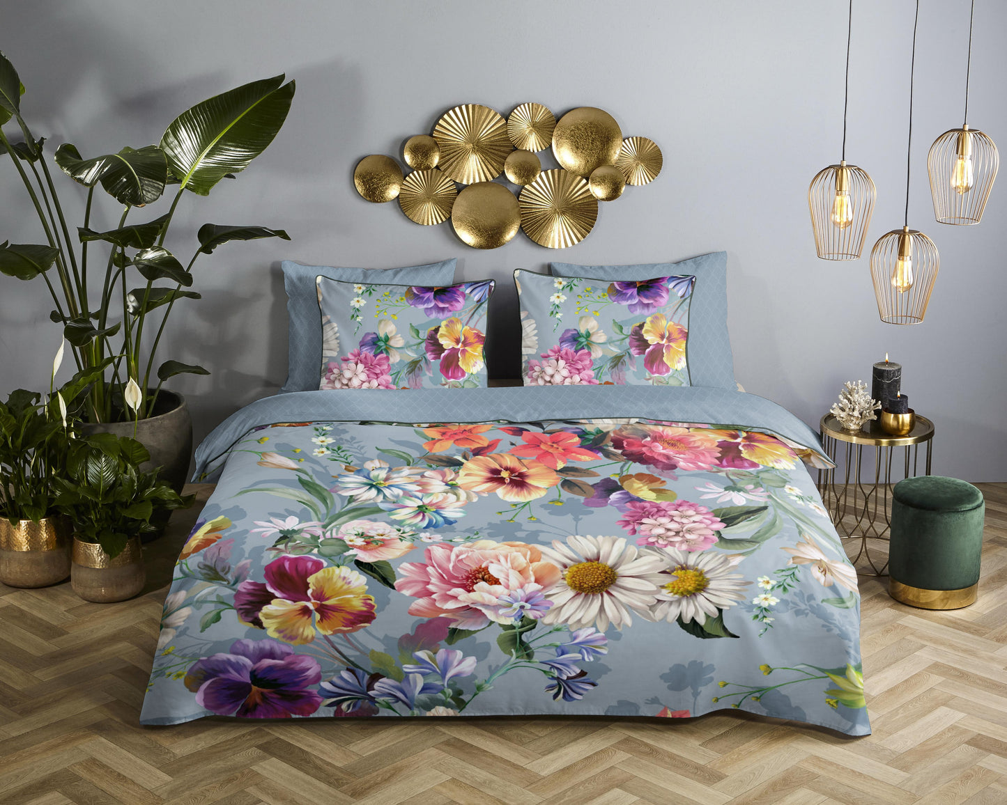 Dekbedovertrek Descanso Novara - 1 persoons 140Ã—200/220 cm