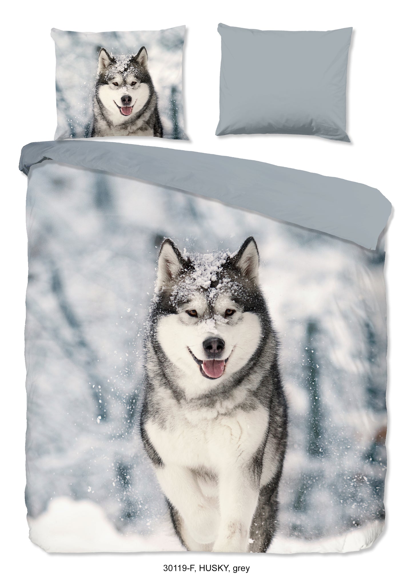 Dekbedovertrek Good Morning Flanel Husky - 2 persoons 200x200/220 cm