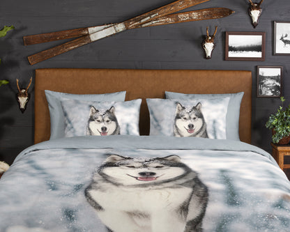 Dekbedovertrek Good Morning Flanel Husky - 2 persoons 200x200/220 cm