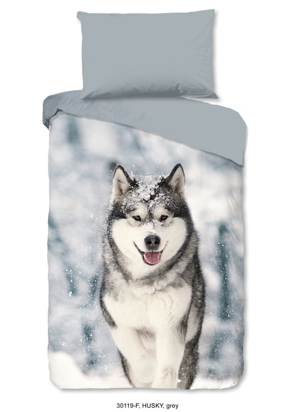 Dekbedovertrek Good Morning Flanel Husky - Oostenrijk 140x200 + 1* 70x90 cm