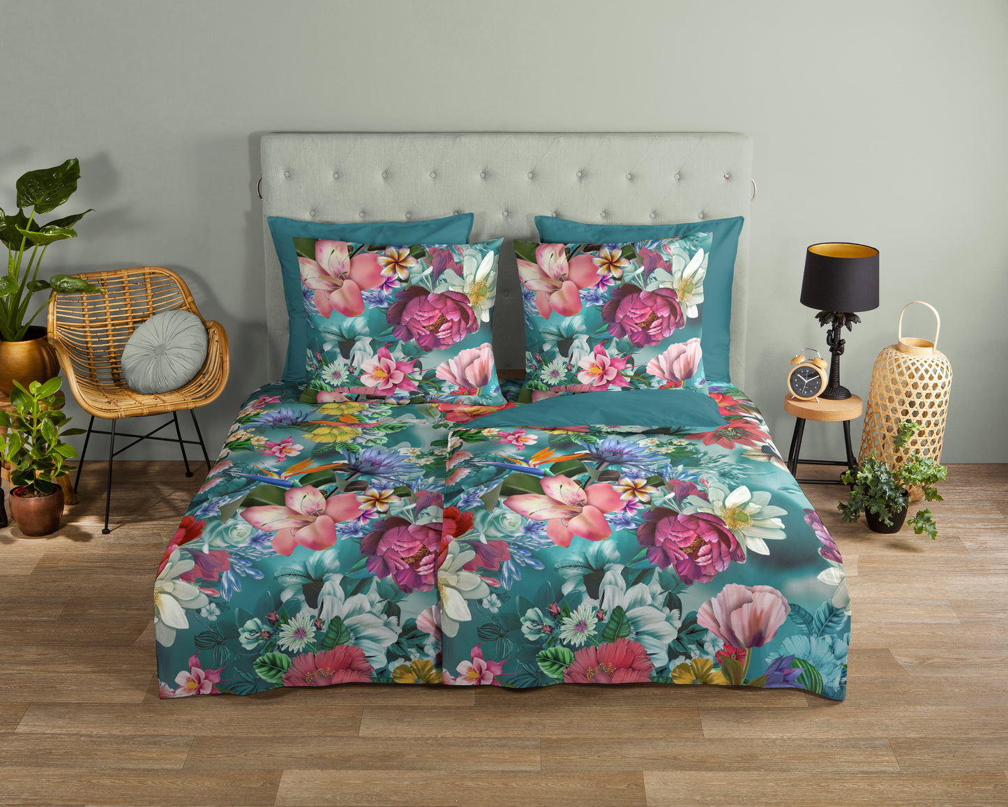 Dekbedovertrek Good Morning Tiandra - Duitsland 200x200 + 2* 80x80 cm