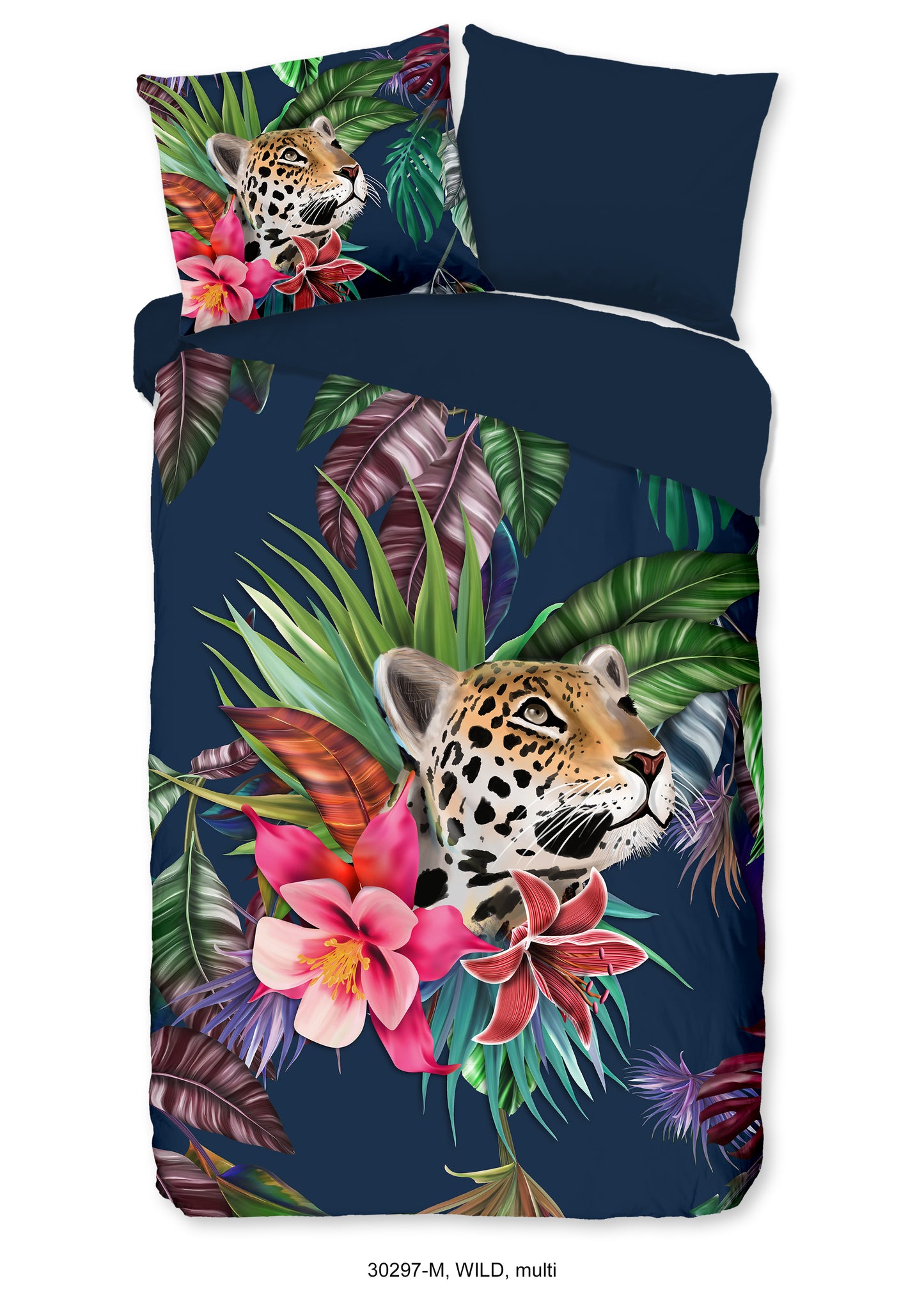 Dekbedovertrek Pure microvezel Wild - 1 persoons 140Ã—200/220 cm