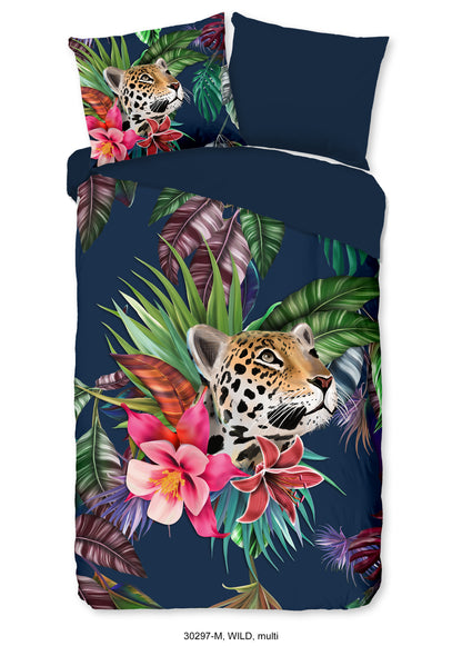 Dekbedovertrek Pure microvezel Wild - 1 persoons 140Ã—200/220 cm