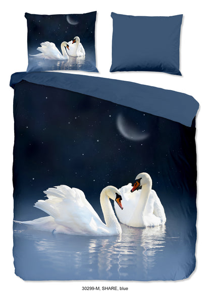 Dekbedovertrek Pure microvezel Share - Lits jumeaux 240x200/220 cm