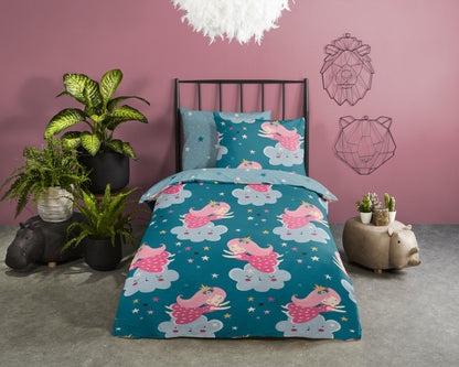Kinderdekbedovertrek Good Morning Princesse - Peuter 120x150 cm