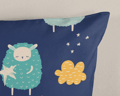 Kinderdekbedovertrek Good Morning Sheep - Duitsland 135x200 + 1* 80x80 cm