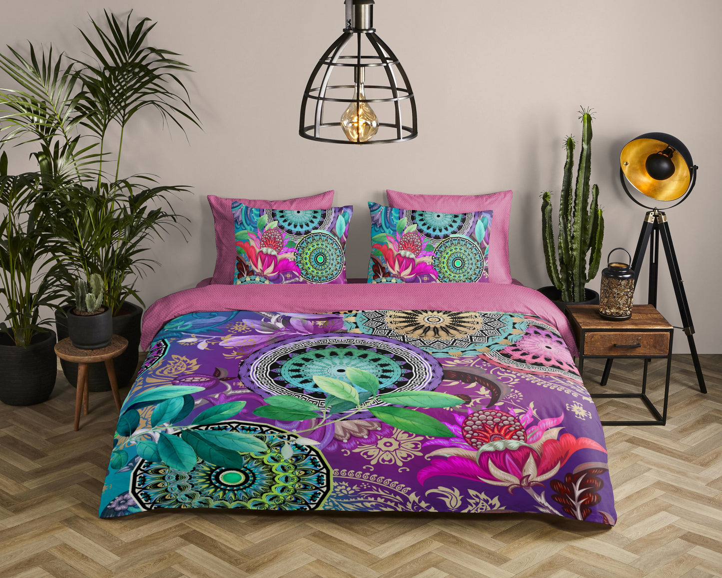 Dekbedovertrek HIP Axelle - 2 persoons 200x200/220 cm