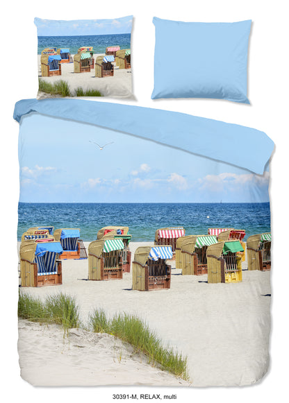 Dekbedovertrek Pure microvezel Relax - 2 persoons 200x200/220 cm