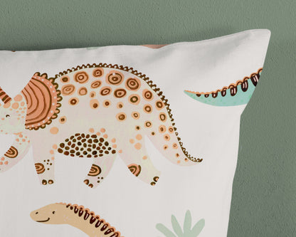 Kinderdekbedovertrek Good Morning Dino - Oostenrijk 140x200 + 1* 70x90 cm