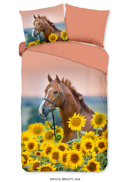 Kinderdekbedovertrek Good Morning Beauty - 1 persoons 140Ã—200/220 cm