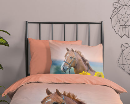 Kinderdekbedovertrek Good Morning Beauty - 1 persoons 140Ã—200/220 cm