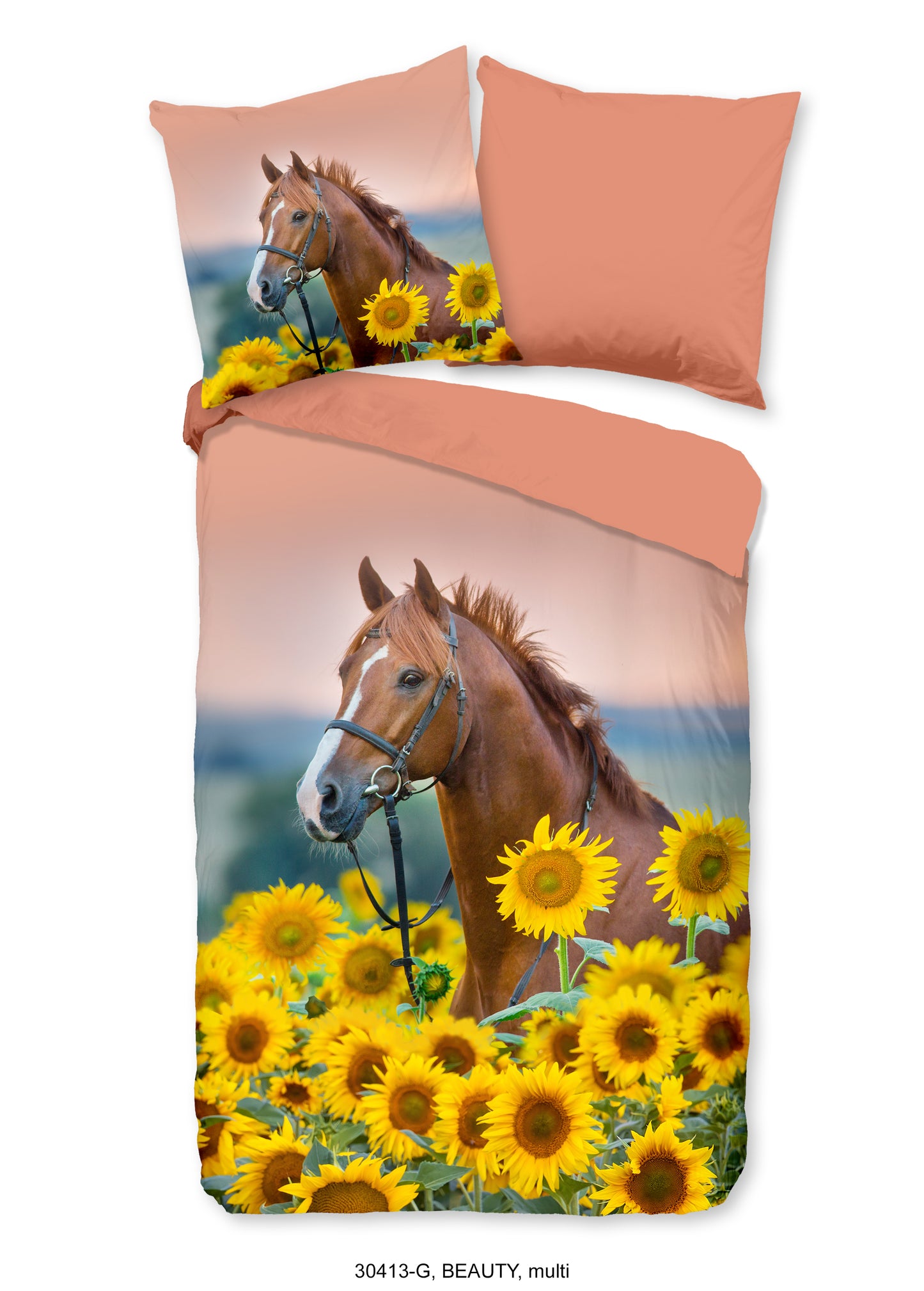 Kinderdekbedovertrek Good Morning Beauty - Duitsland 135x200 + 1* 80x80 cm