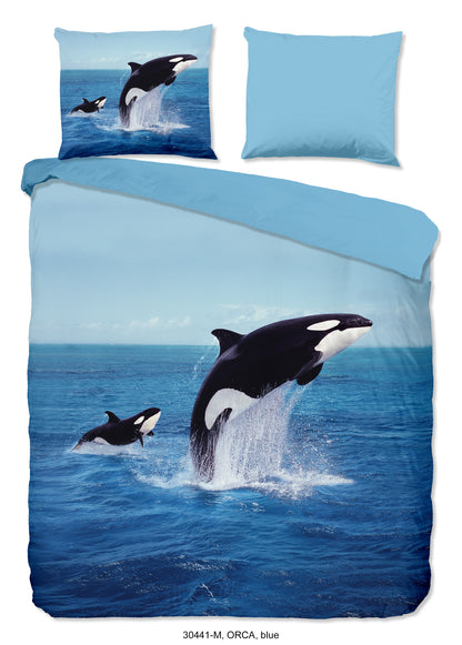 Dekbedovertrek Pure microvezel Orca - 2 persoons 200x200/220 cm