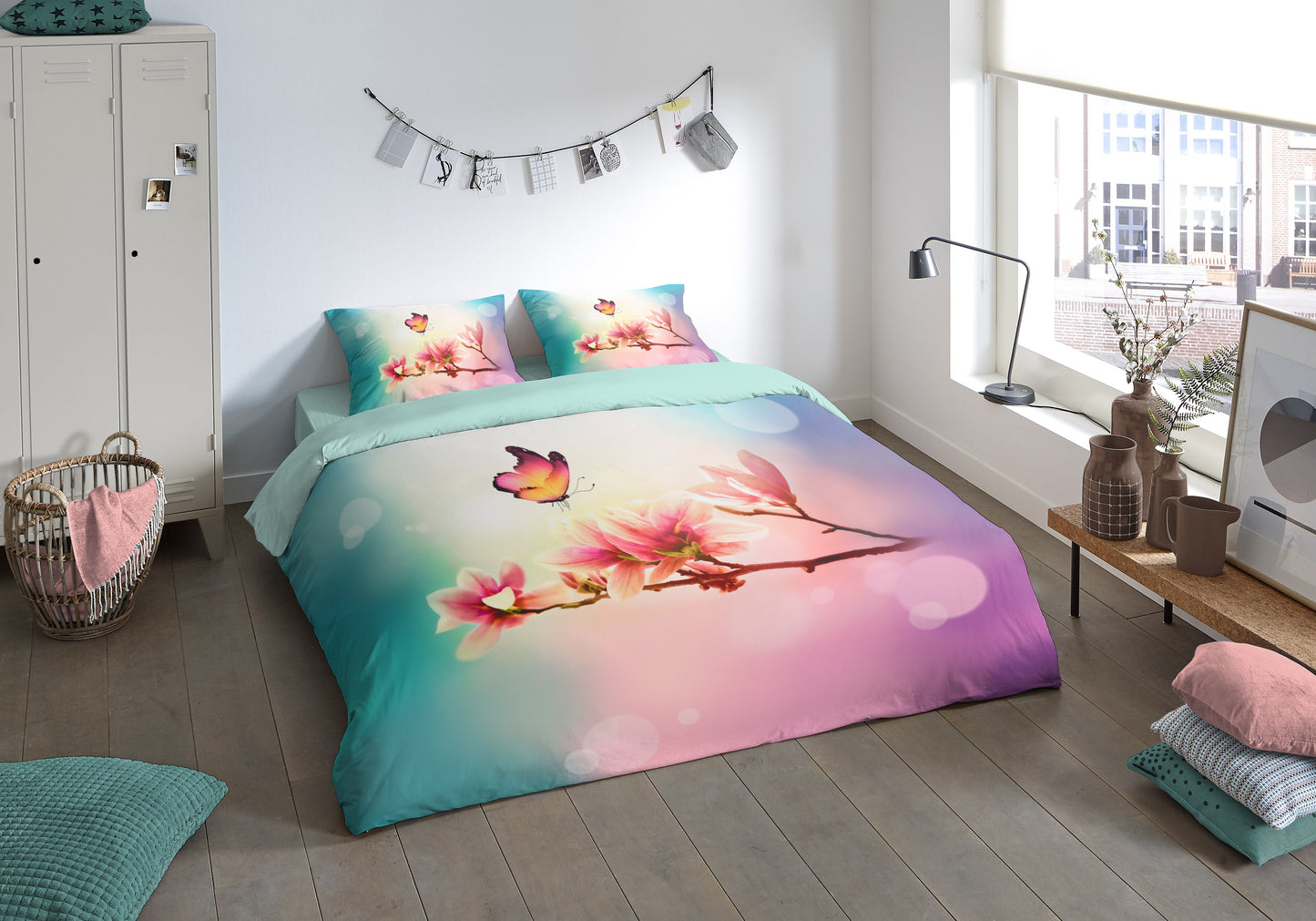 Dekbedovertrek Pure microvezel Yuni - Lits jumeaux 240x200/220 cm