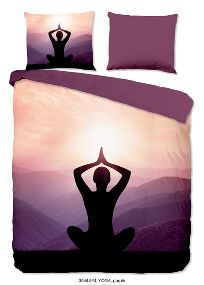 Dekbedovertrek Pure microvezel Yoga - 2 persoons 200x200/220 cm