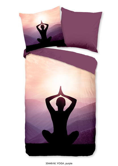 Dekbedovertrek Pure microvezel Yoga - Duitsland 135x200 + 1* 80x80 cm