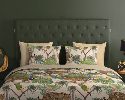 Dekbedovertrek Good Morning Tropical - 1 persoons 140Ã—200/220 cm