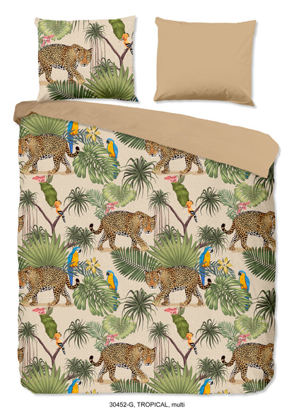 Dekbedovertrek Good Morning Tropical - Lits jumeaux 240x200/220 cm
