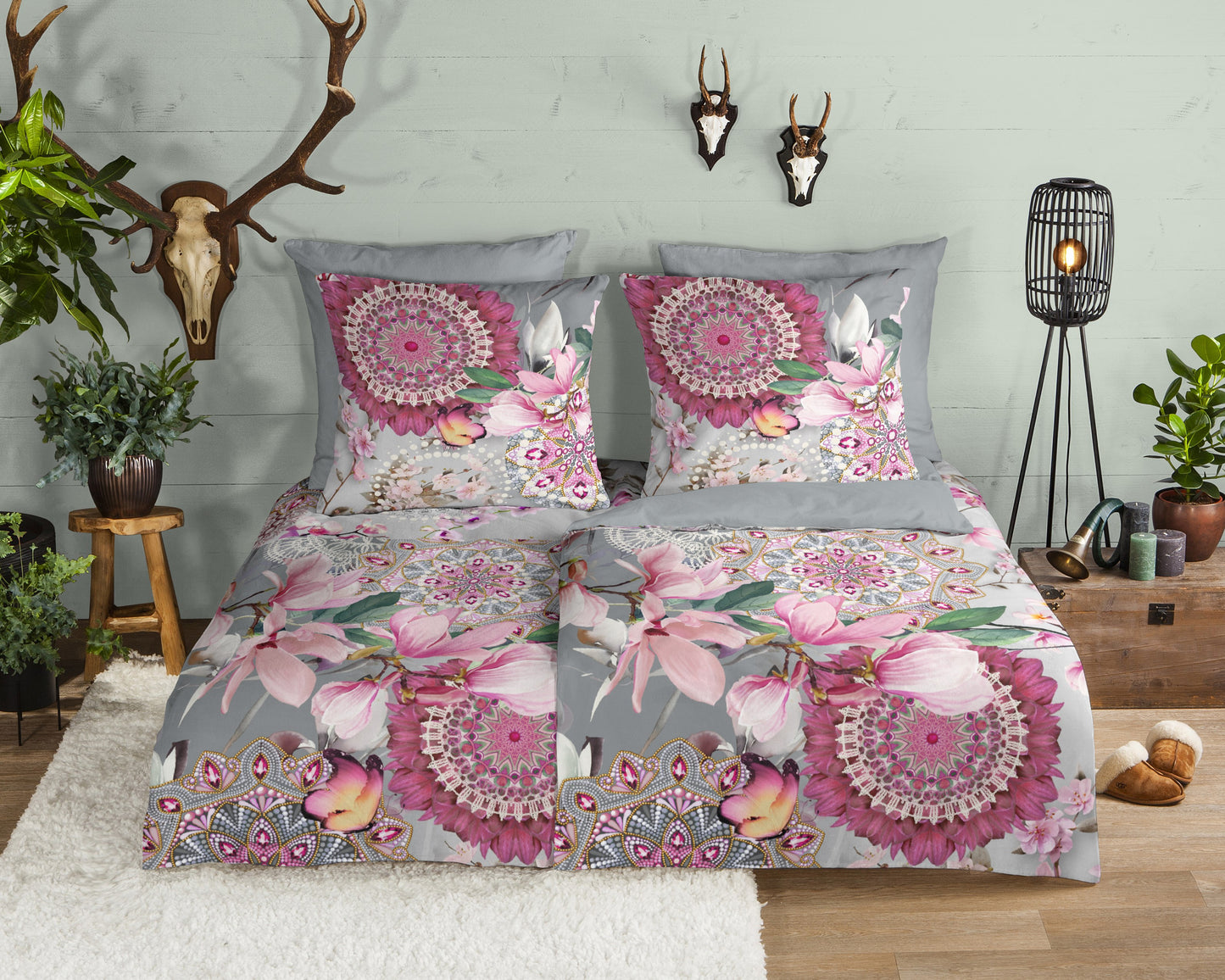 Dekbedovertrek HIP Flanel Inaya - Duitsland 135x200 + 1* 80x80 cm