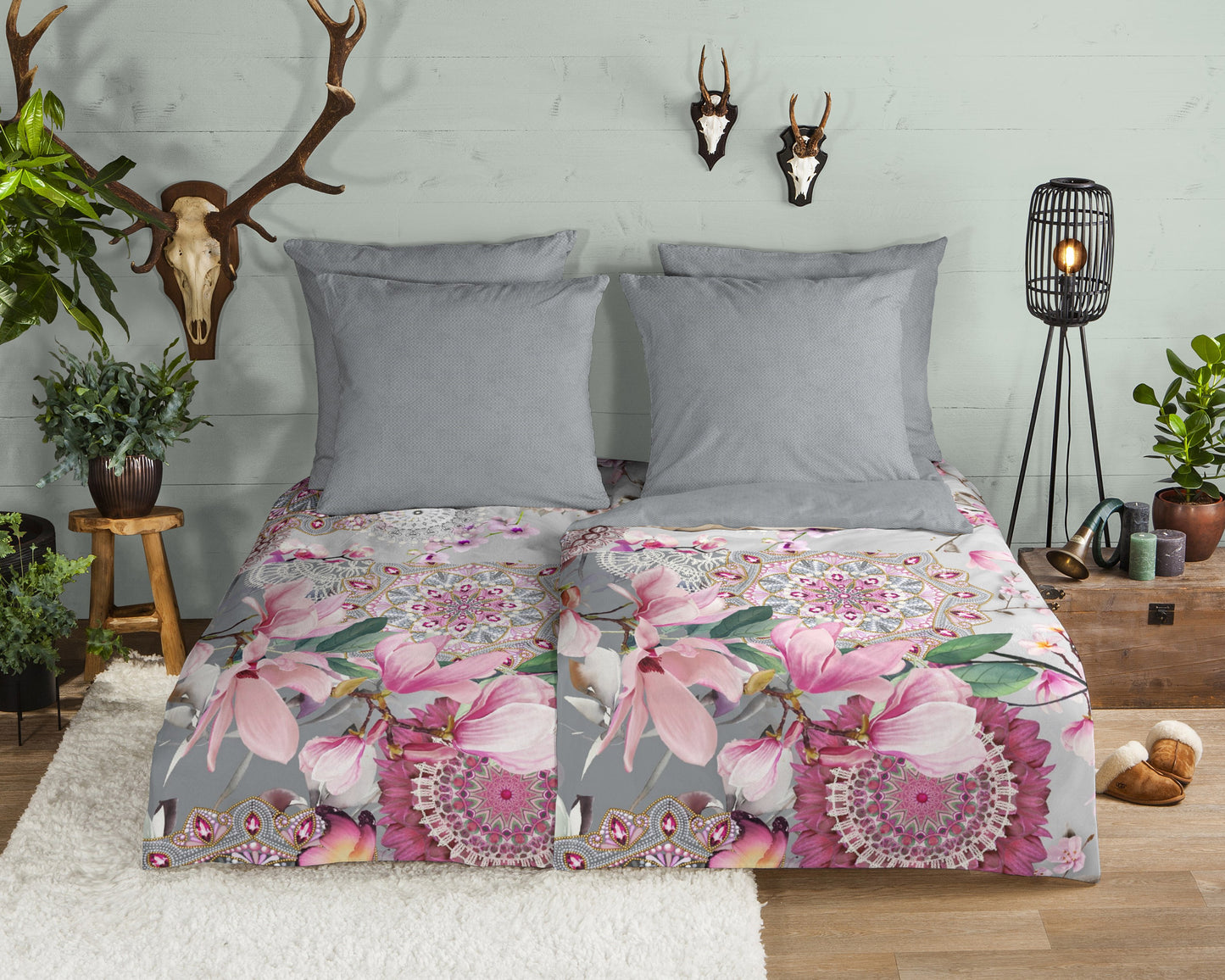 Dekbedovertrek HIP Flanel Inaya - Oostenrijk 140x200 + 1* 70x90 cm