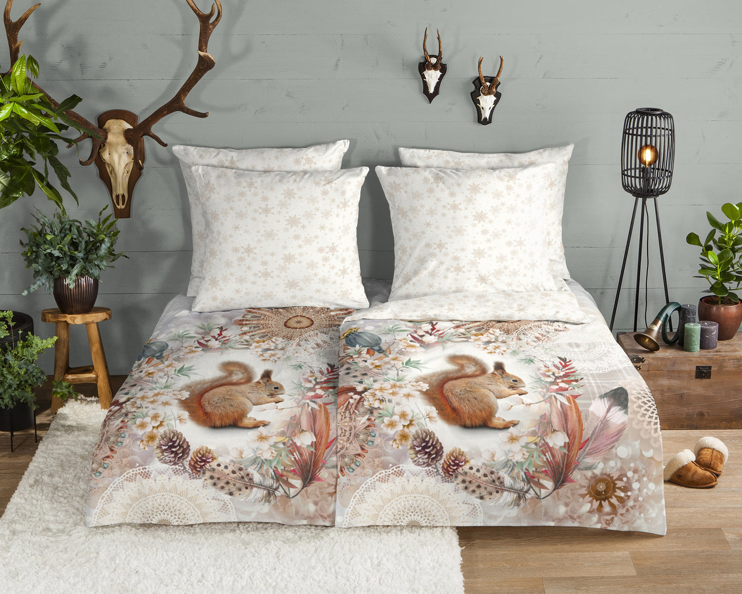 Dekbedovertrek HIP Flanel Romar - Oostenrijk 140x200 + 1* 70x90 cm