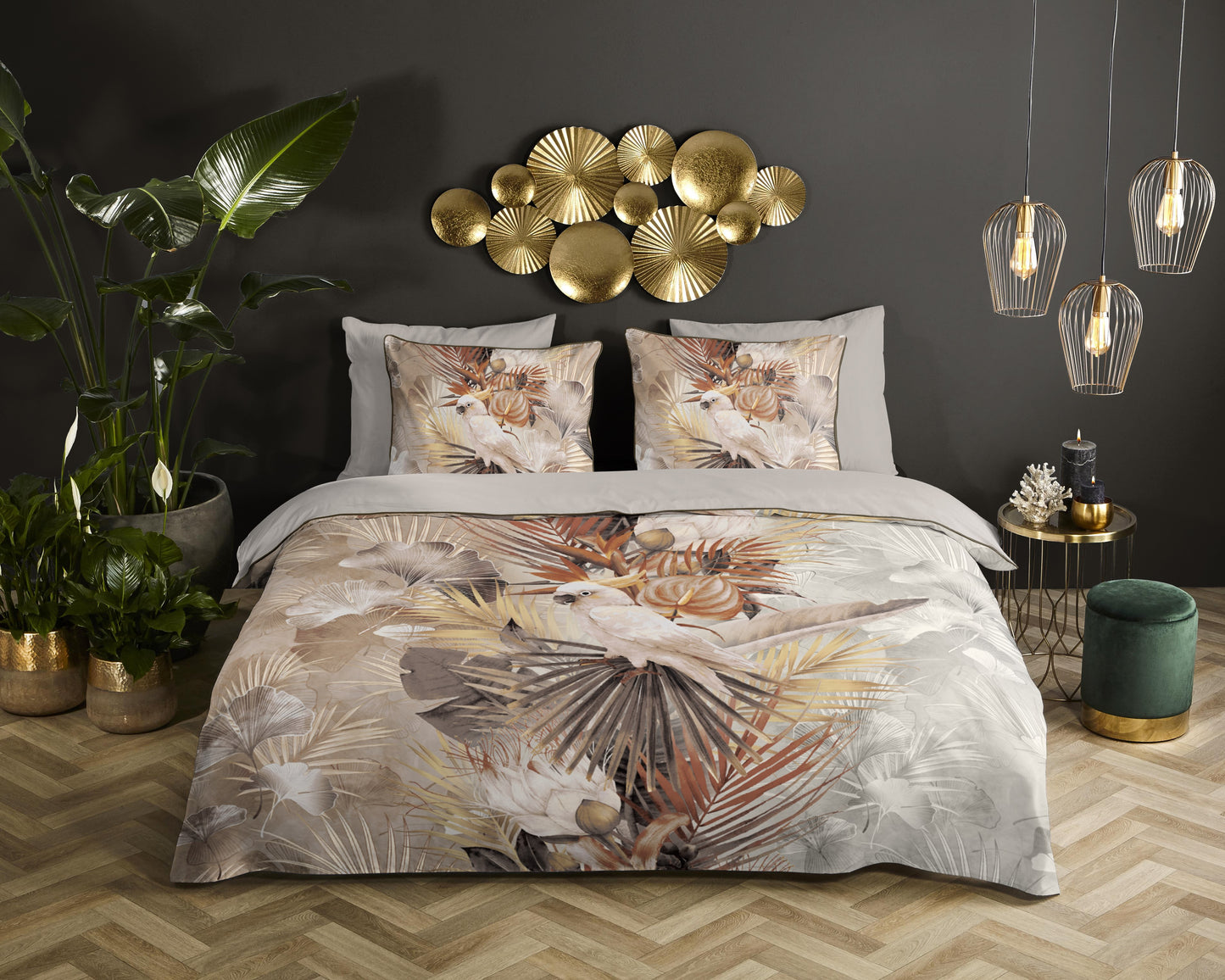 Dekbedovertrek Descanso Pippa - 1 persoons 140Ã—200/220 cm