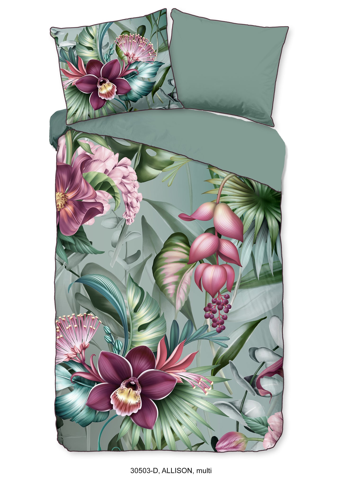 Dekbedovertrek Descanso Allison - 1 persoons 140Ã—200/220 cm