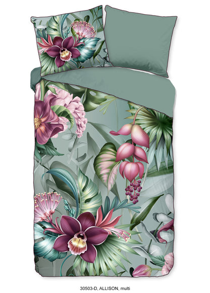 Dekbedovertrek Descanso Allison - 1 persoons 140Ã—200/220 cm