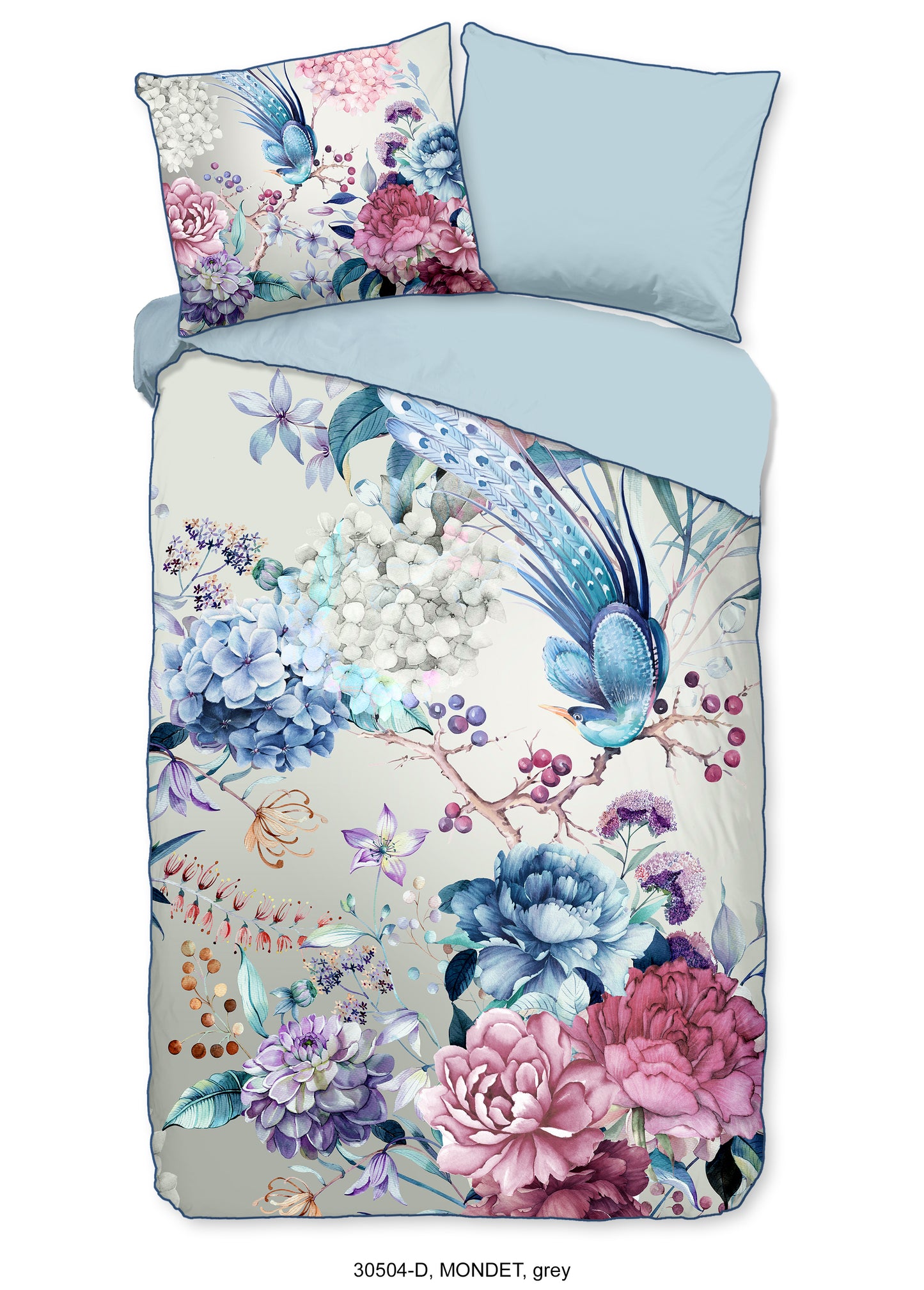 Dekbedovertrek Descanso Mondet - 1 persoons 140Ã—200/220 cm